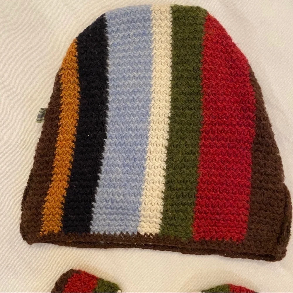Babystyle, GAP Lot of 3 Boys Kids Gloves ,Mittens, Beanie Size S/M